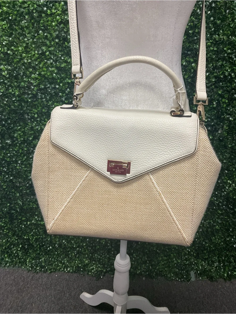 Kate Spade Laurel Wesley Cream Top-Handle Women's Satchel
